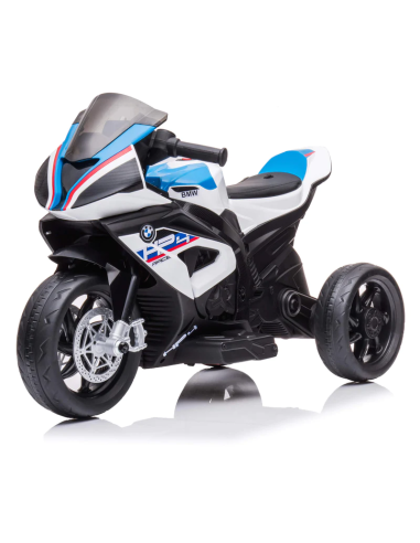 Moto Eléctrica Niños LT938 BMW HP4 Sport de 3 Ruedas con Licencia Oficial 12V