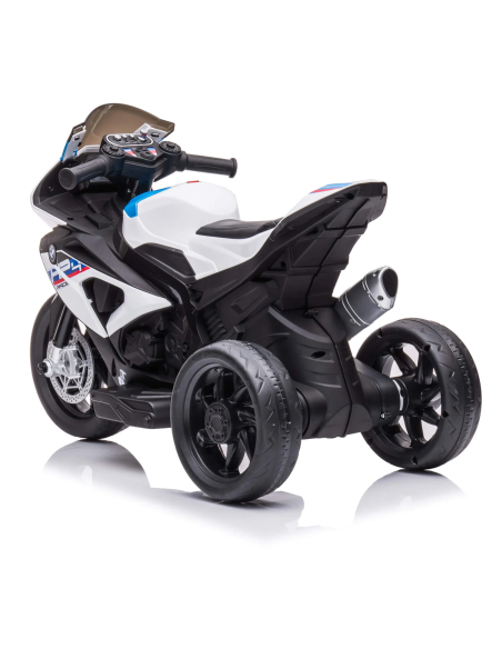 Moto eléctrica para niños BMW HP4 Race de 2 Ruedas con Licencia Oficial, 12V