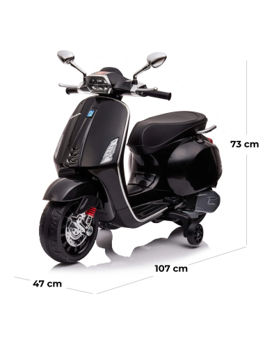 Moto Eléctrica para Niños LT941 Piaggio Vespa...