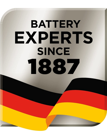 Blíster de 5 pilas de litio Varta CR2032 Pilas de botón 3V 230 mAh en acero