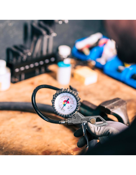 Accesorios para Compresor Inflado Neumáticos Manómetro para Automóviles