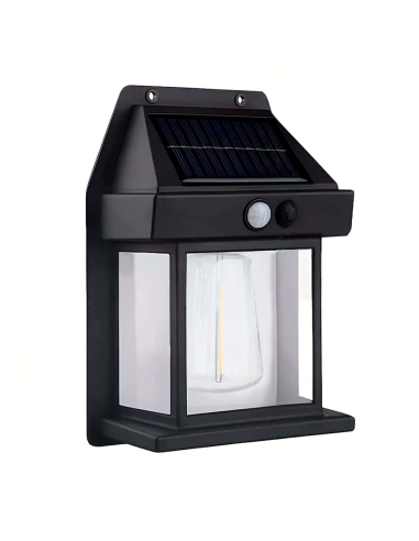 Lámpara Solar Recargable Pared Exterior BK-888D...