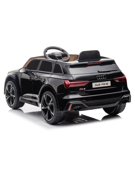 Coche Eléctrico para Niños LT945 Audi RS6 12V con Licencia, Luces LED y Sonidos