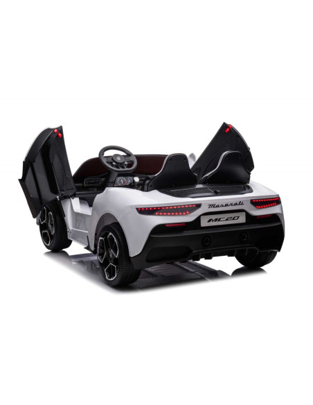 Coche Eléctrico Niños Maserati MC-20 LT947 Luces LED Sonidos y Control Remoto