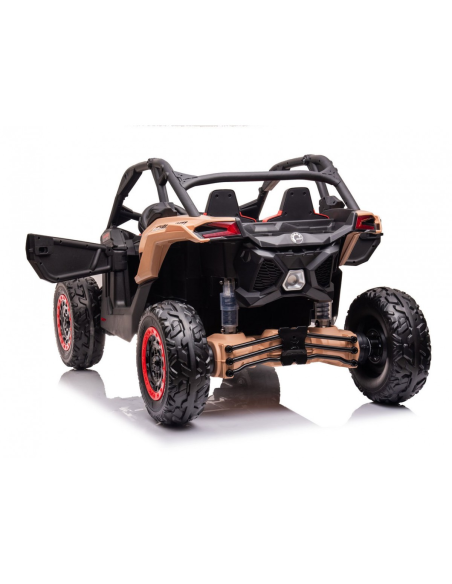 Quad Eléctrico Niños LT952 Can AM Buggy 12V 2 Plazas con mando y Luces LED