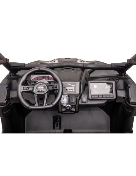 Quad Eléctrico Niños LT952 Can AM Buggy 12V 2 Plazas con mando y Luces LED