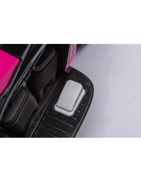 Mini Moto Eléctrica para Niños LT953 Poket 6V con Luces LED, Sonidos y Pedal