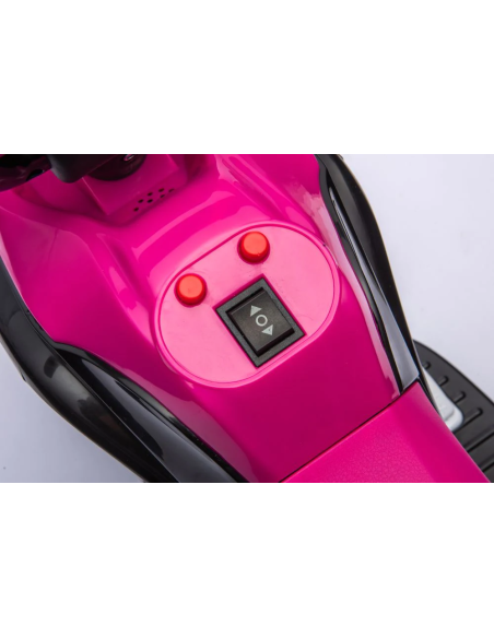 Mini Moto Eléctrica para Niños LT953 Poket 6V con Luces LED, Sonidos y Pedal