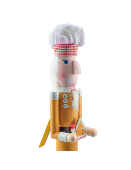 Soldado Cascanueces Chef 90cm 433046 Decoraciones de Navidad con Mazapán