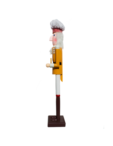 Soldado Cascanueces Chef 90cm 433046 Decoraciones de Navidad con Mazapán