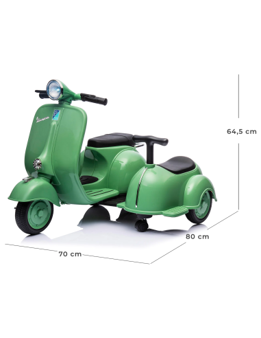 Moto Eléctrica para Niños LT958 Vespa con...