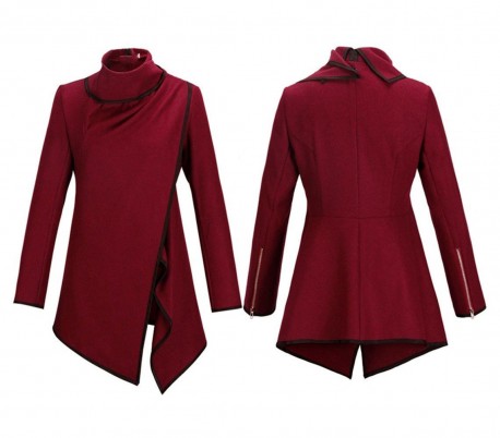Cárdigan para la mujer con corte asimétrico mod. JENNY - Ropa femenina de invierno
