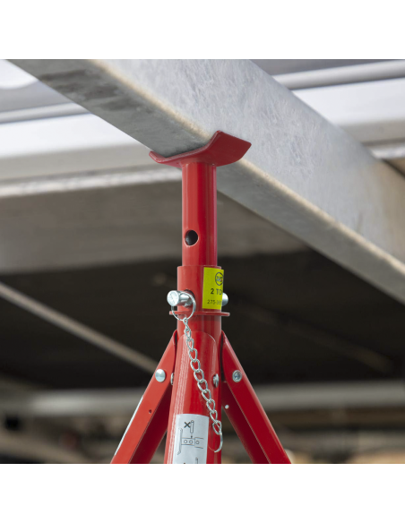 Caballete Vehículos 2 Piezas Ajustable  Altura Peso Máximo 2000 kg 275-365 mm