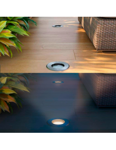Foco Empotrable LED de Paso Redondo IP65 con Casquillo... 2