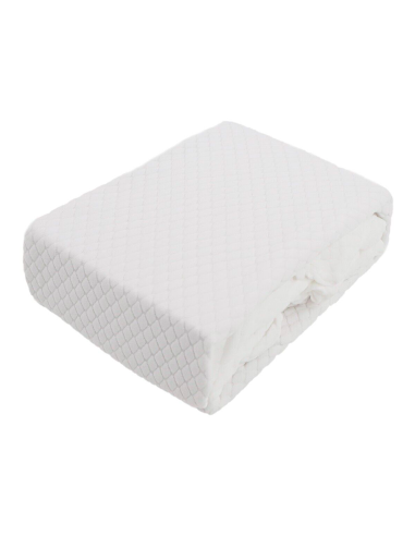 Funda Colchón Cama Matrimonial Algodón Jacquard 185x200 Transpirable Absorbente