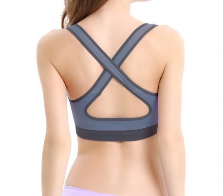 Conjunto de sujetadores deportivos sin costuras (Set 3 piezas) mod. AMELIE