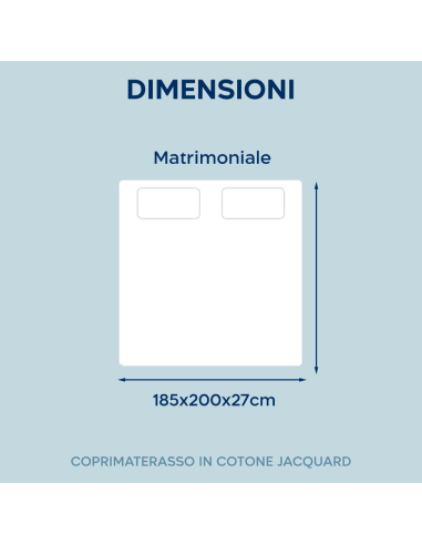 Funda Colchón Cama Matrimonial Algodón Jacquard...
