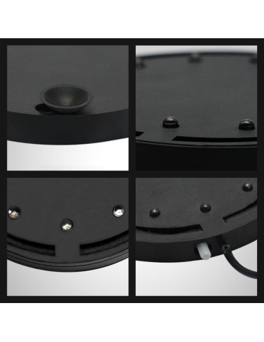 Lámpara acuario con burbujas LED RGB...