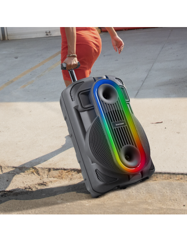 Altavoz portátil Bluetooth Subwoofer con Aux,...