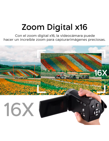 Cámara Video Digital 20 Mega Píxeles Full HD...