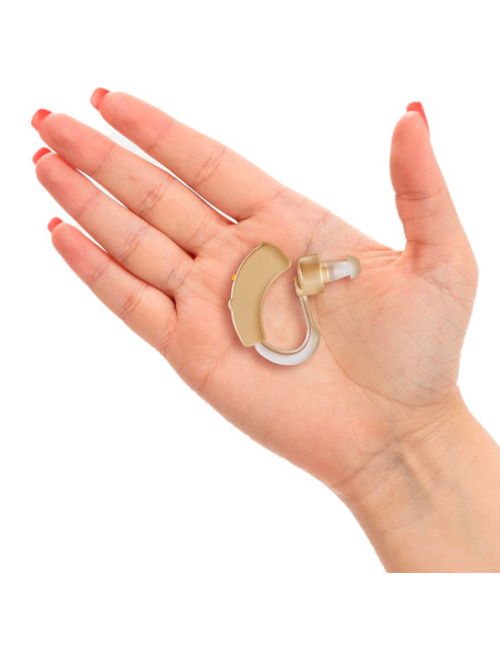 Aparato auditivo Mini Auricular Amplificador de Sonido a Pilas