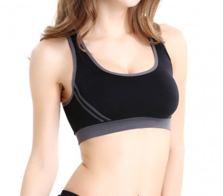 Conjunto de sujetadores deportivos sin costuras (Set 3 piezas) mod. AMELIE