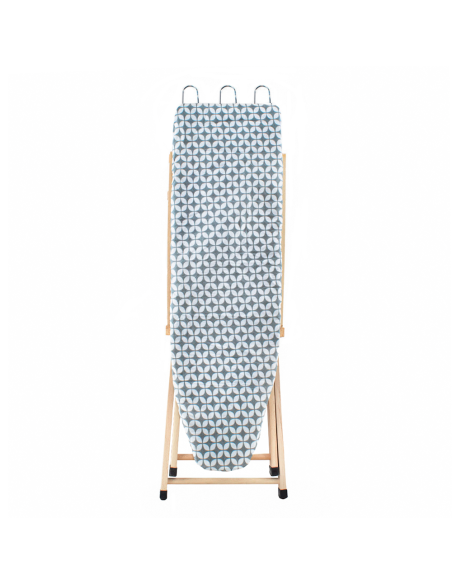 Tabla de Planchar de Madera LADY Plegable con Soporte para Caldera 79x35x121cm