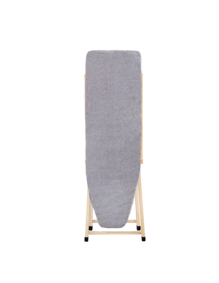 Tabla de Planchar de Madera LADY Plegable con Soporte para Caldera 79x35x121cm