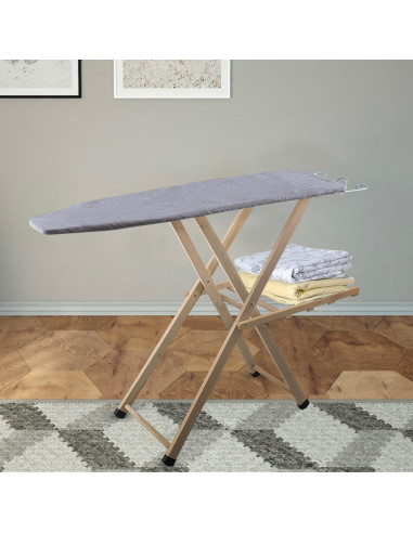 Tabla de Planchar de Madera LADY Plegable con...