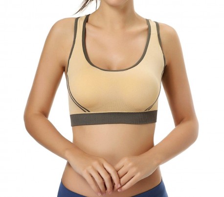 Conjunto de sujetadores deportivos sin costuras (Set 3 piezas) mod. AMELIE