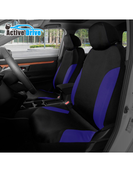 Pack fundas asientos coche 9 pz funda delantera trasera reposacabezas universal