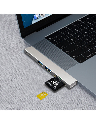 Adaptador multienchufe tipo C Expansión de...