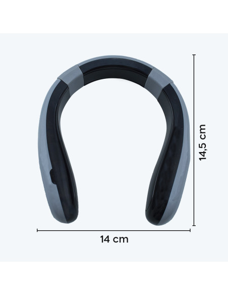 Cuello térmico recargable USB portátil con temperatura ajustable para cuello