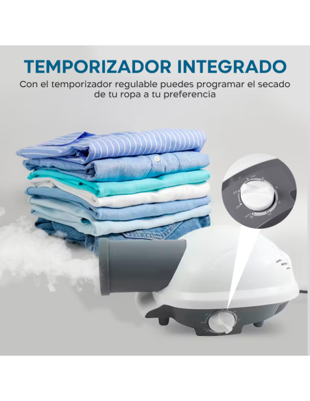 Secadora eléctrica 800W Circulación aire caliente vertical plegable y portátil