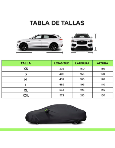 Funda de felpa para coche reflectante...