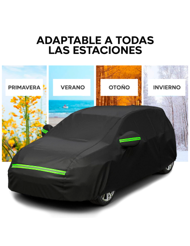 Funda de felpa para coche reflectante...