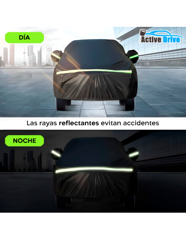 Funda de felpa para coche reflectante...