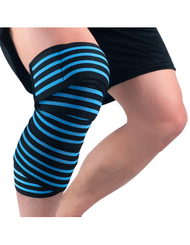 Rodillera elástica con cierre de velcro...