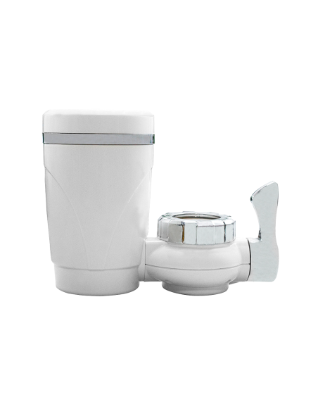 Filtro Purificador Agua para Grifo Anti Cal en Cocina y Baño con Carbón Activado