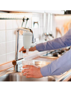 Filtro Purificador Agua para Grifo Anti Cal en Cocina y... 2