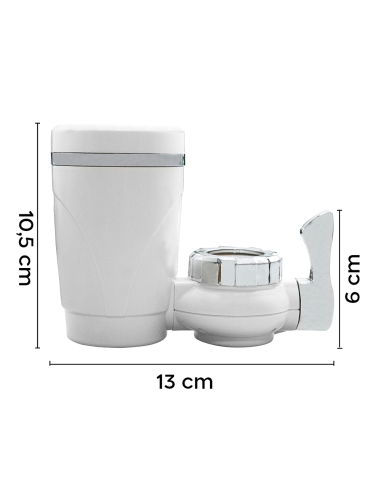 Filtro Purificador Agua para Grifo Anti Cal en...