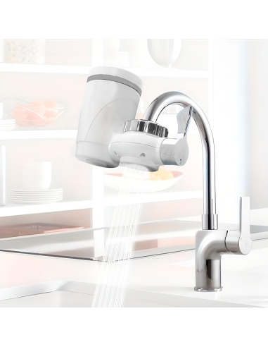 Filtro Purificador Agua para Grifo Anti Cal en...