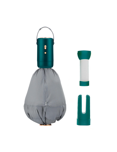 Mini secador de zapatos eléctrico de viaje portátil con manguera