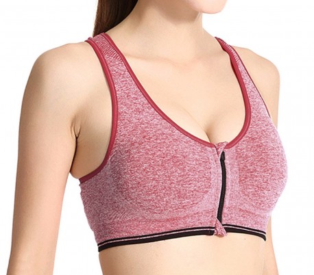 Conjunto de sujetadores deportivos sin costuras (Set 3 piezas) mod. AMELIE