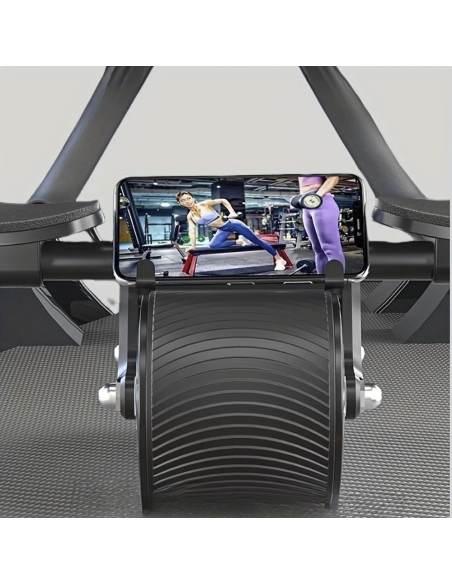 Rodillo Automático para Ejercicios Abdominales AB Roller con retorno Automático