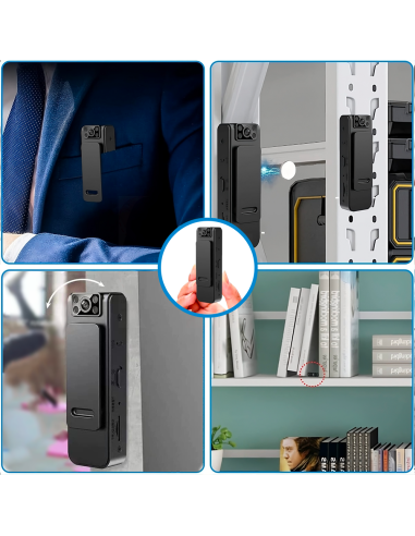 Mini cámara de vídeo inalámbrica portátil...