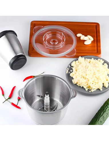 Trituradora carne y verduras multifunción 400W...