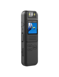Minicámara vídeo audio portátil Pantalla Full HD Clip... 2