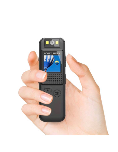 Minicámara vídeo audio portátil Pantalla Full...