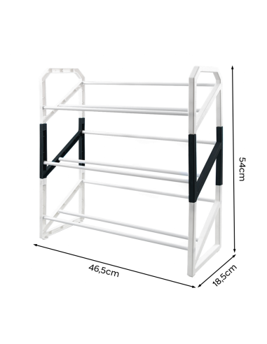 Estantería Zapatera Organizadora de Plástico...